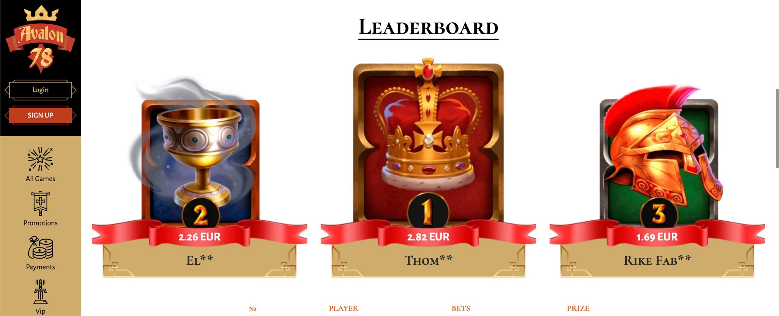 Avalon78 Online Casino